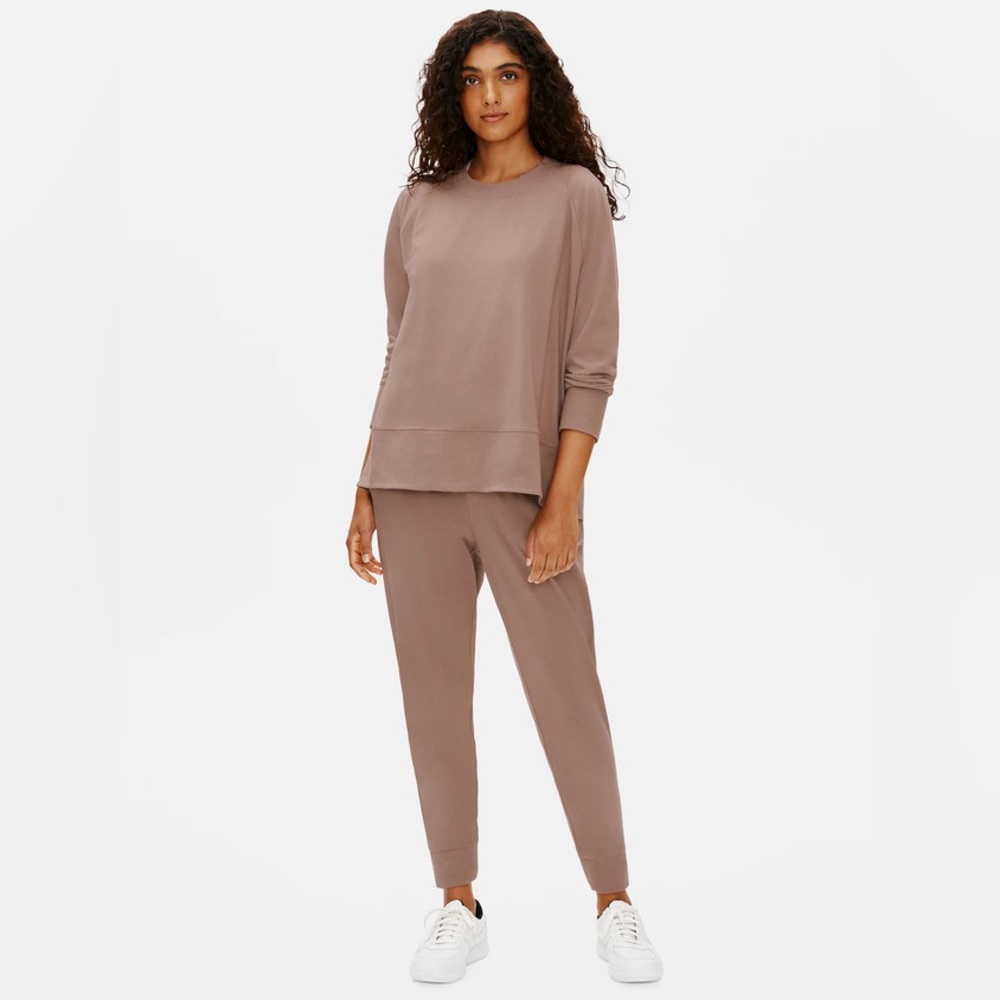 Eileen Fisher Organic Cotton Jersey Jogger Pant size 2